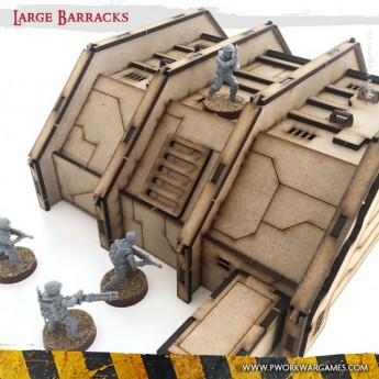 Barracks Sector - MDF Terrain Scenery