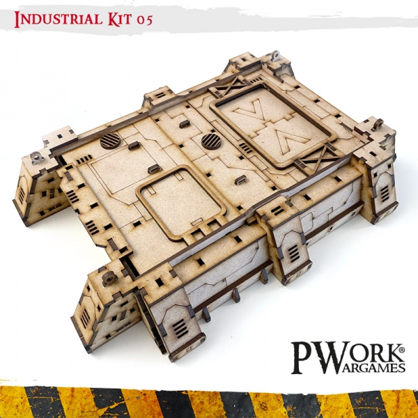 Industrial 05 - MDF Terrain Scenery